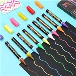 12 Xim Washable & ntub Eras Neon Chalk Makers
