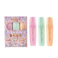 3 Xim Teeb Metallic Highlighter Teeb