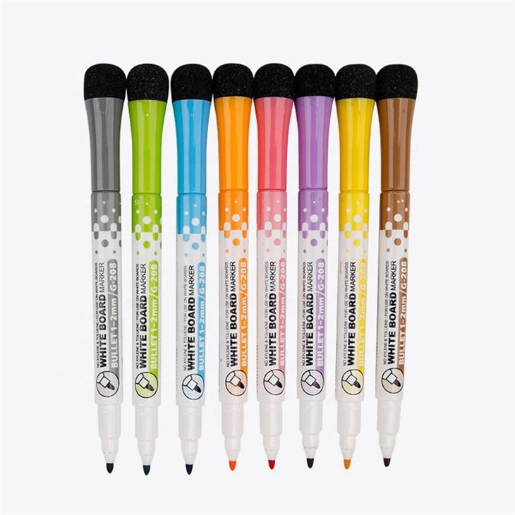 8 Colors Dry Erase Whiteboard Marker