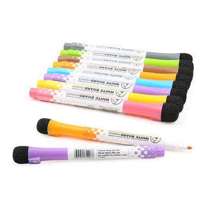 8 Xim Qhuav Erase Whiteboard Marker